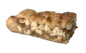 White Chocolate Snickerdoodle Cookie Bar