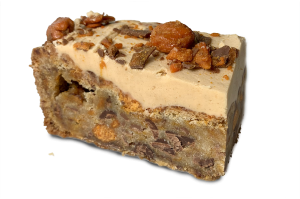 Iced Butterfinger Cookie Bar