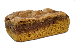 Nutella Stuffed Pumpkin Cookie Bar