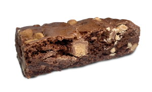 Peanut Butter Stuffed Double Chocolate Cookie Bar