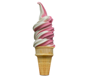 Soft Serve Ice Cream Cone